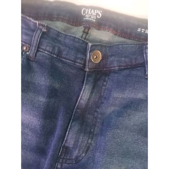 Chaps Jeans‎ Straight Fit For Men 40x30 Blue - Picture 2 of 6